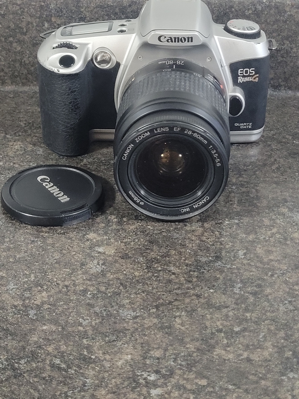 Canon EOS Rebel G  35 mm Camera With Canon Lens EF 28-80MM. 1:3.5-5.6